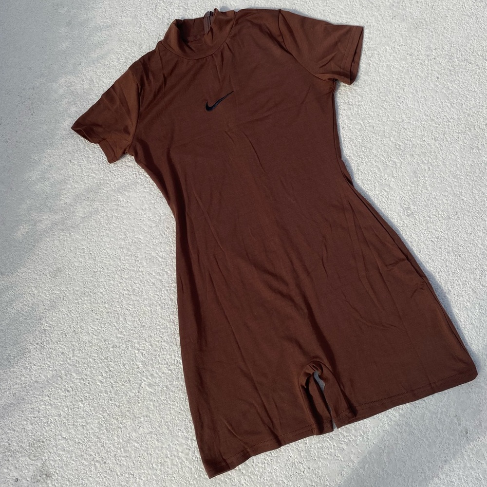 Nike Chocolate Brown Romper